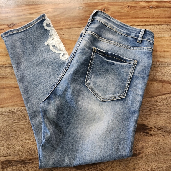 Coco Y Club Est. 1995 Women's Jeans Sz. 15/16 - Picture 8 of 12